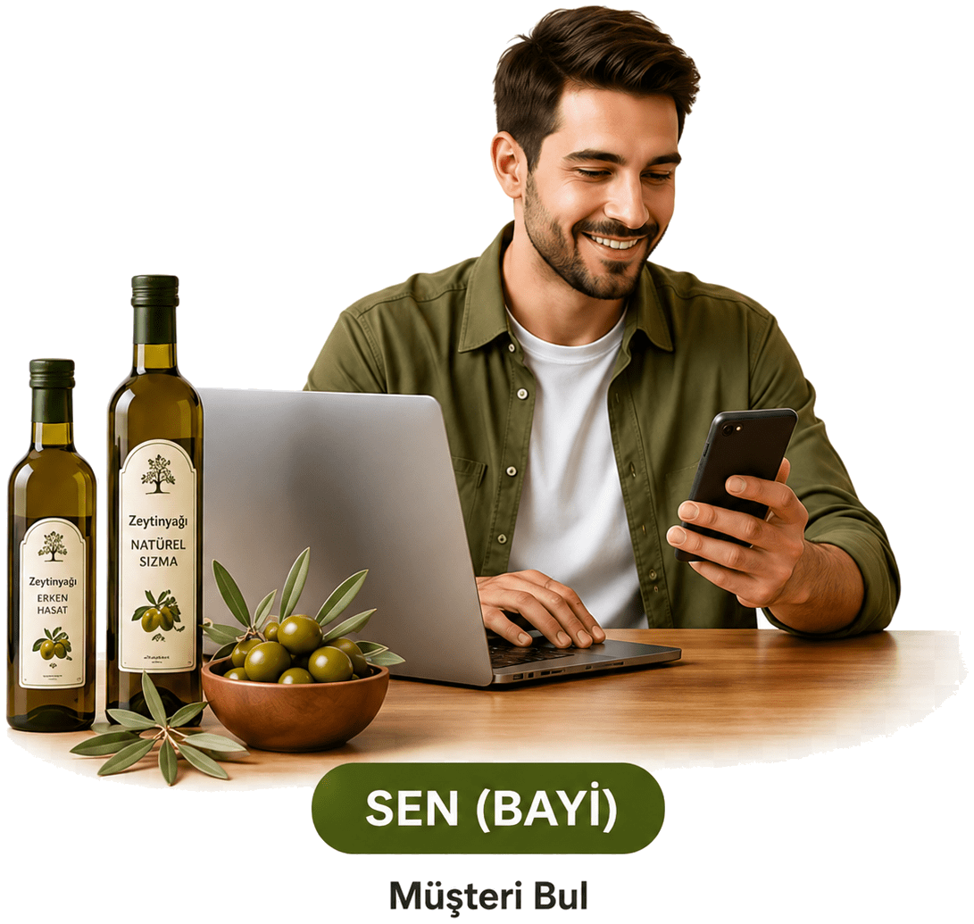 Telefondan sipariş alan bayi